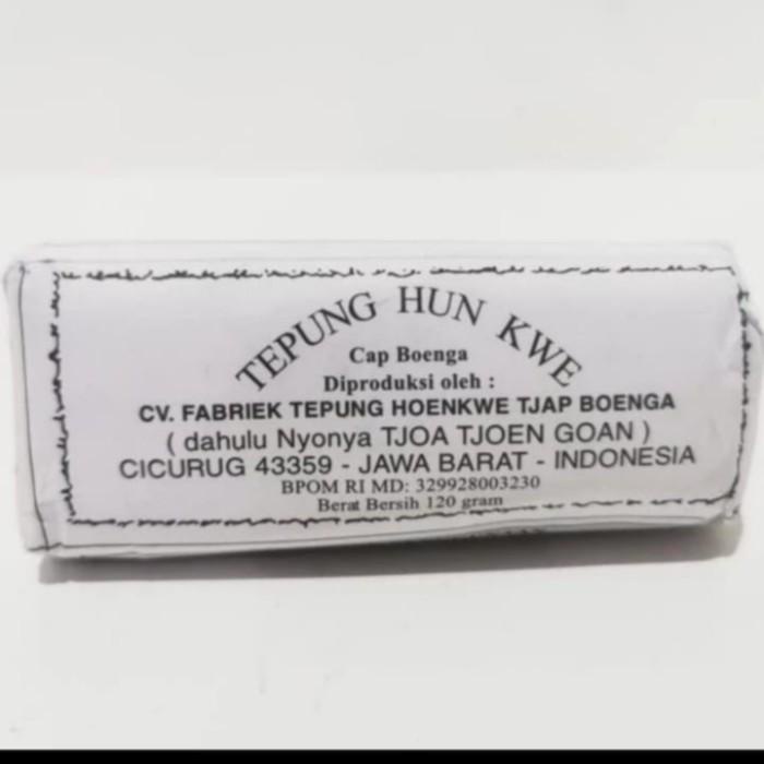 

Best Seller Tepung Hun Kwe Cap Boenga 120 Gr / Hunkwe / Hunkue