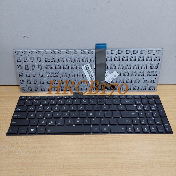 Keyboard Laptop Asus X553 X553M X553Ma K553M K553Ma Hitam -HRCB