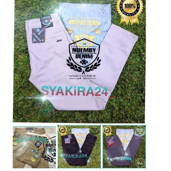 NUEMBY DENIM CELANA CHINO CELANA PANJANG Super premium quality CELANA PRIA ▪ HUN.22Fe23ᵛ