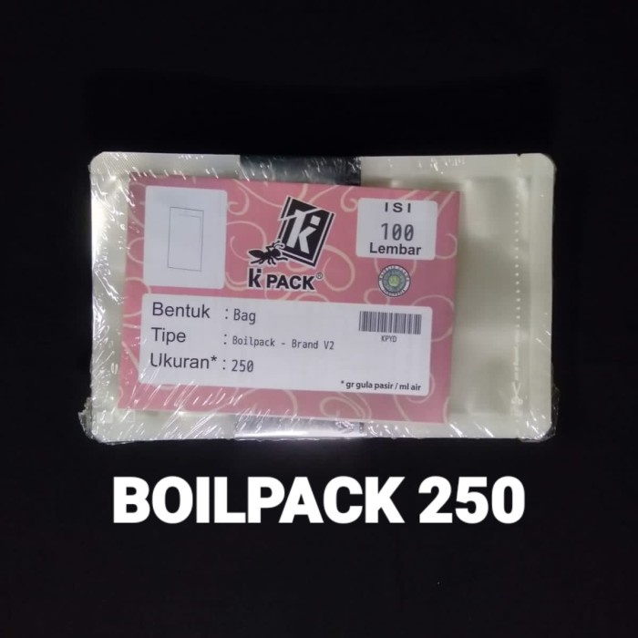 :0:0:0] Bag BOIL PACK 250 (13x21) Kemasan Tahan Panas