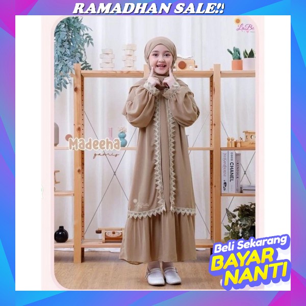 Berlin Kids Alifa Terbaru Gamis Set Khimar Bergo Gamis Anak 2023 Gamis Anak Terbaru 2023 Baju Gamis 