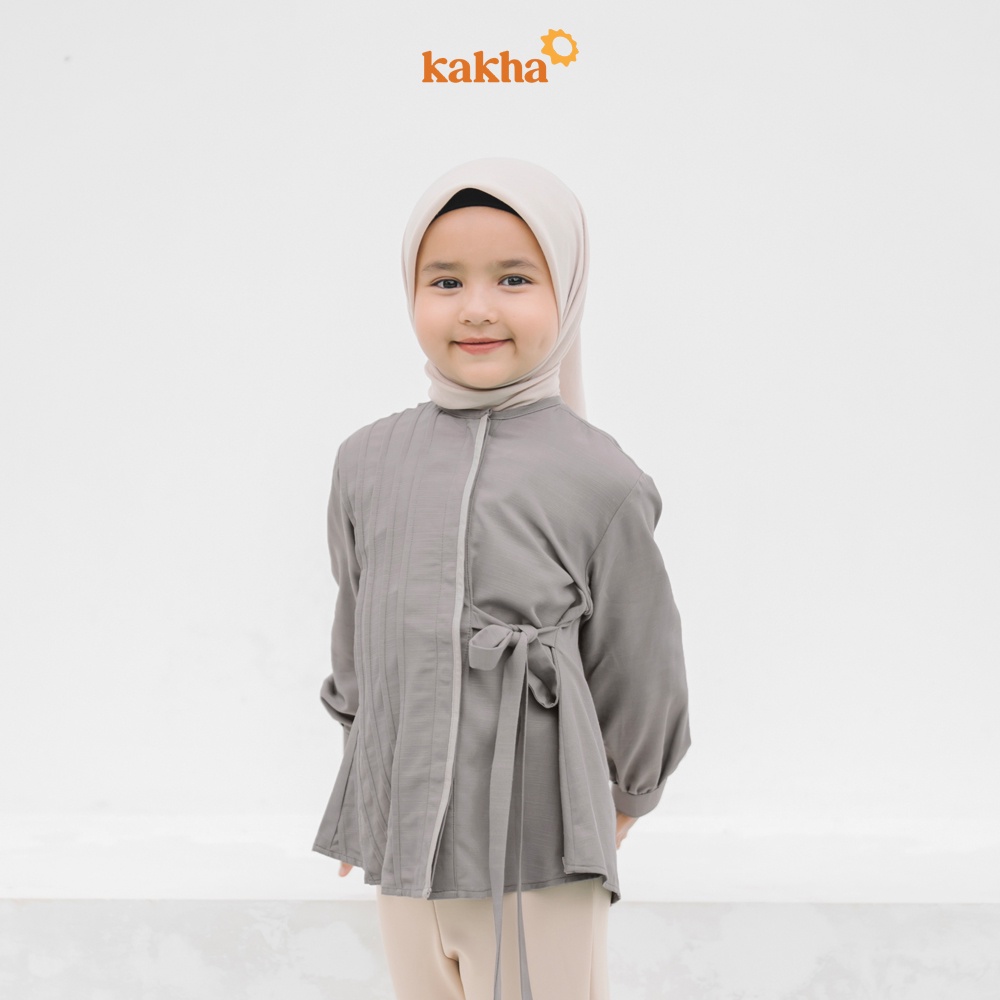 Kakha - Sarimbit Keluarga mandalika (A) / Baju couple keluarga / Sarimbit Keluarga / Baju muslim couple-Blouse Anak