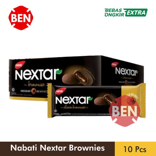 

NEXTAR COKLAT BROWNIES 34 GR BOX ISI 10 PCS