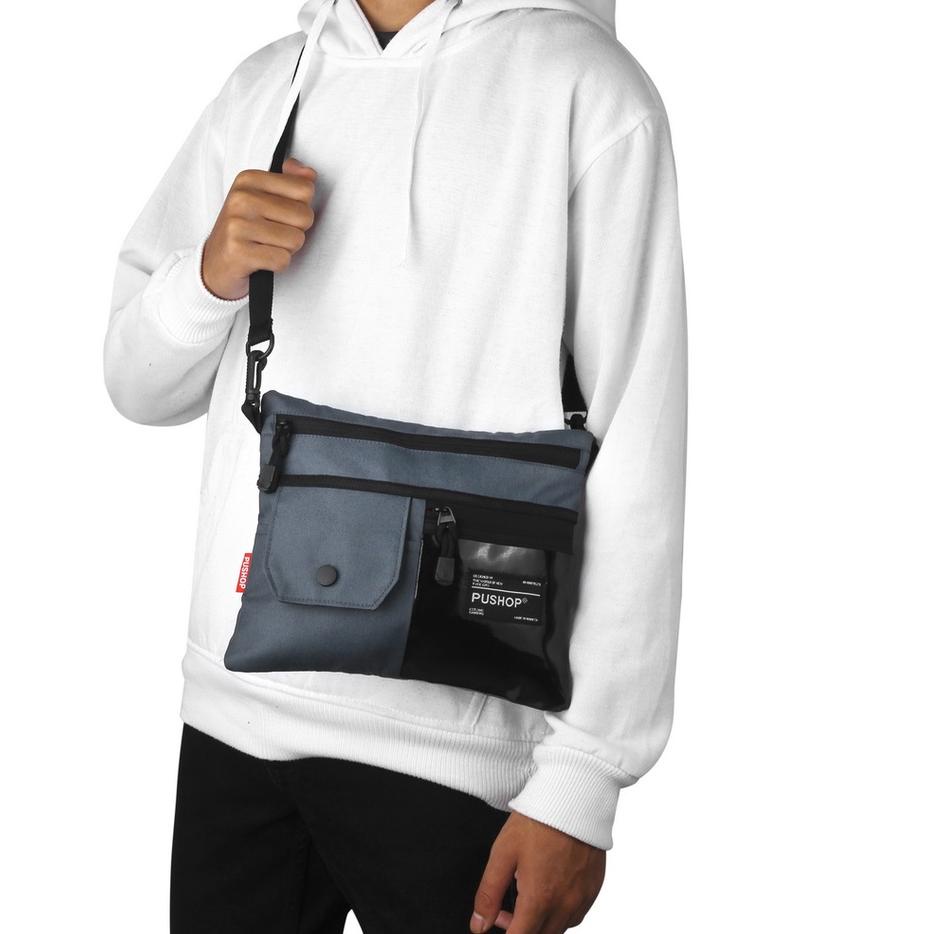 ♪ Tas Selempang Pushop Pria Silva PUSHOP ◙