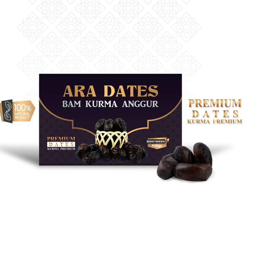 

❋ Kurma Bam ARA DATES PREMIUM KEMTAN Import Kurma Super Kurma Lembut ✰