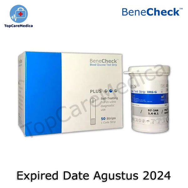 Benecheck Plus Test Strip Gula Darah