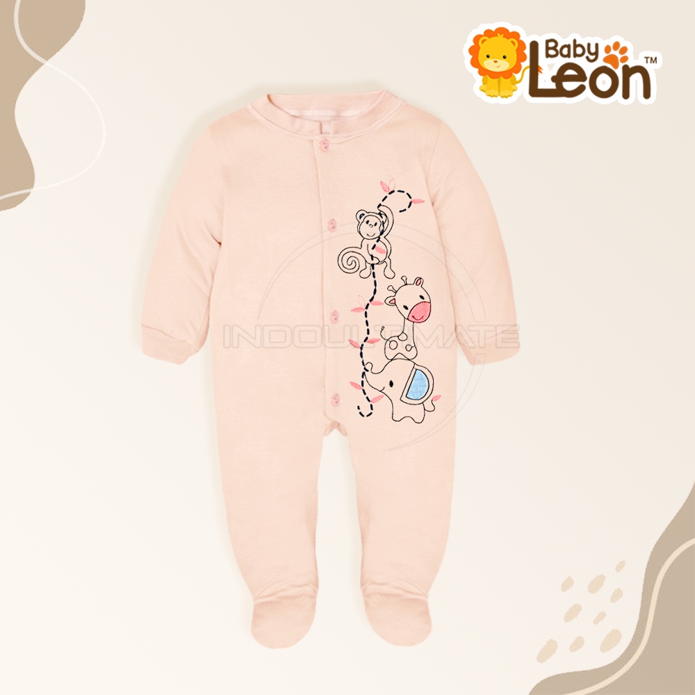 Jumpsuit Bayi Kaki Tertutup Lengan Panjang Jumper Bayi Perempuan Newborn Baju Bayi Perempuan Baby Sleepsuit BC-079 Baju Tidur Bayi Jumpsuit Panjang Kaki Tutup Pakaian Bayi