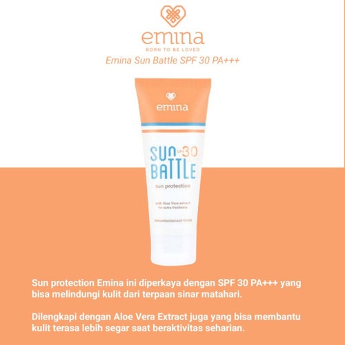 EMINA Sun Battle SPF 30 Sun Protection 60mL