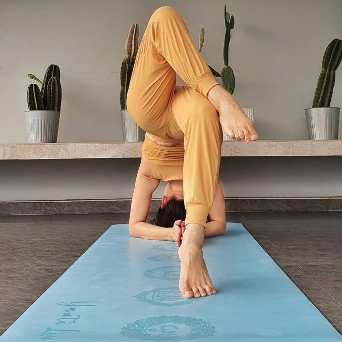 Matras Yoga Premium Chakra Premium Yoga Mat 7 Chakra Unique Chakra Yog Kiboemoon