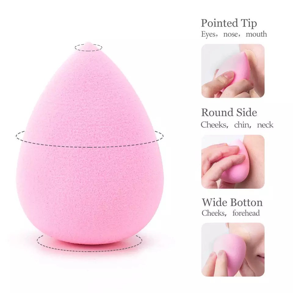 [GROSIR] BEAUTY BLEND SPONGE FOUNDATION PUFF EGG ALAT KOSMETIK CONTOUR