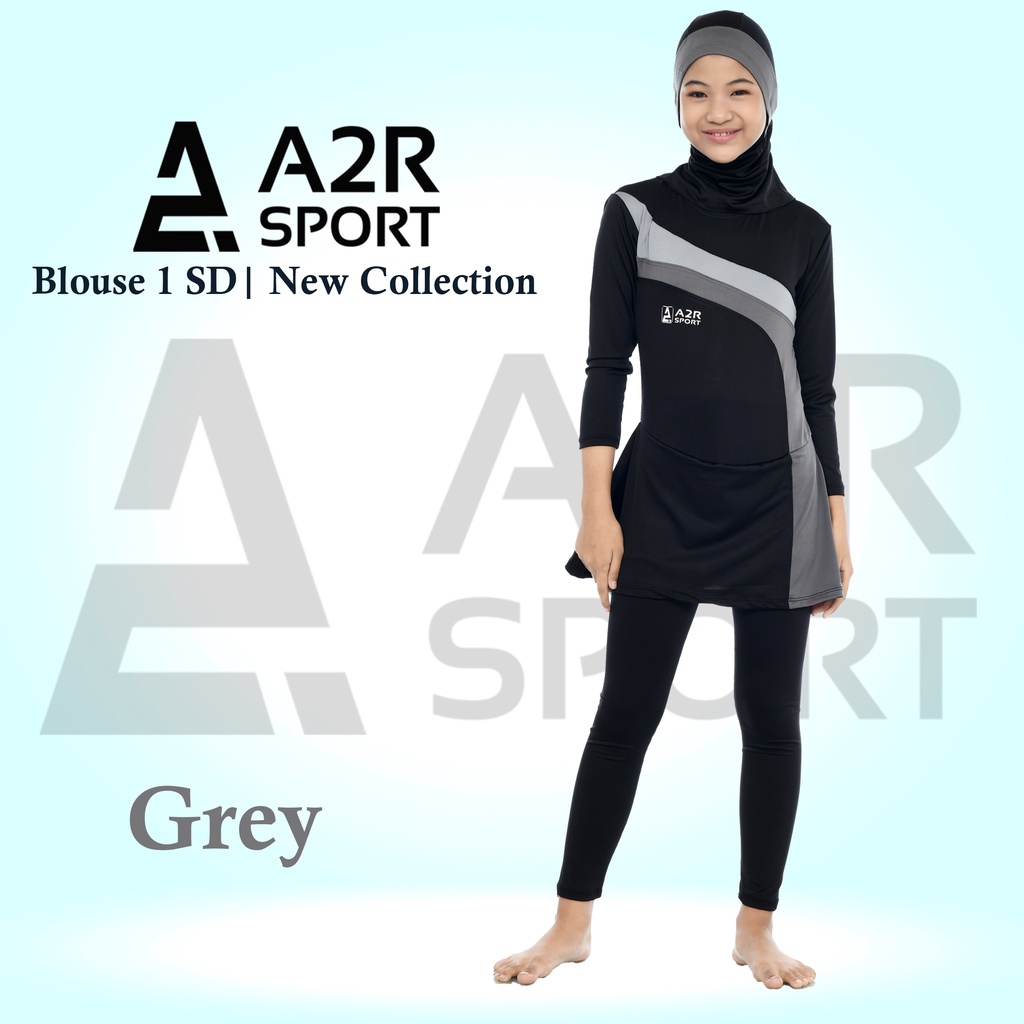 A2R Sport - Blouse 1 SD Baju Renang Anak Perempuan Muslim