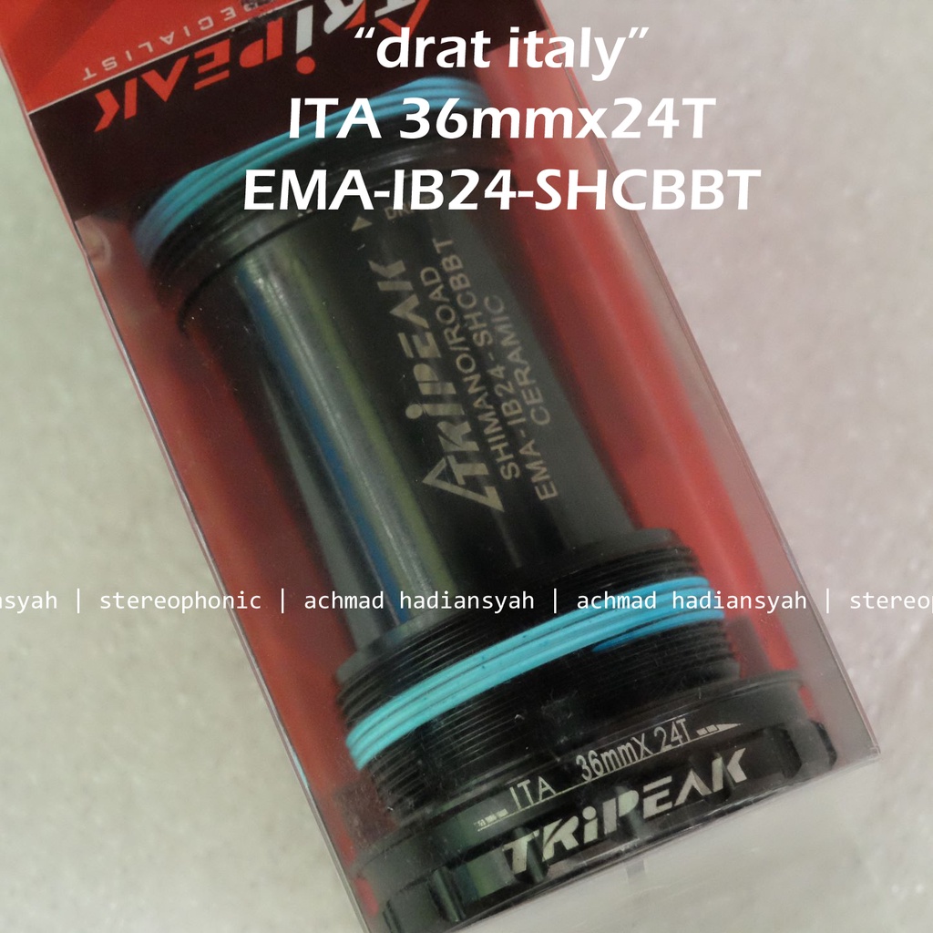 BB TRIPEAK Drat ITALY 24 BB HT2 Drat Italy BB Ceramic Bottom Bracket TRIPEAK Drat ITALY Crank SHIMAN