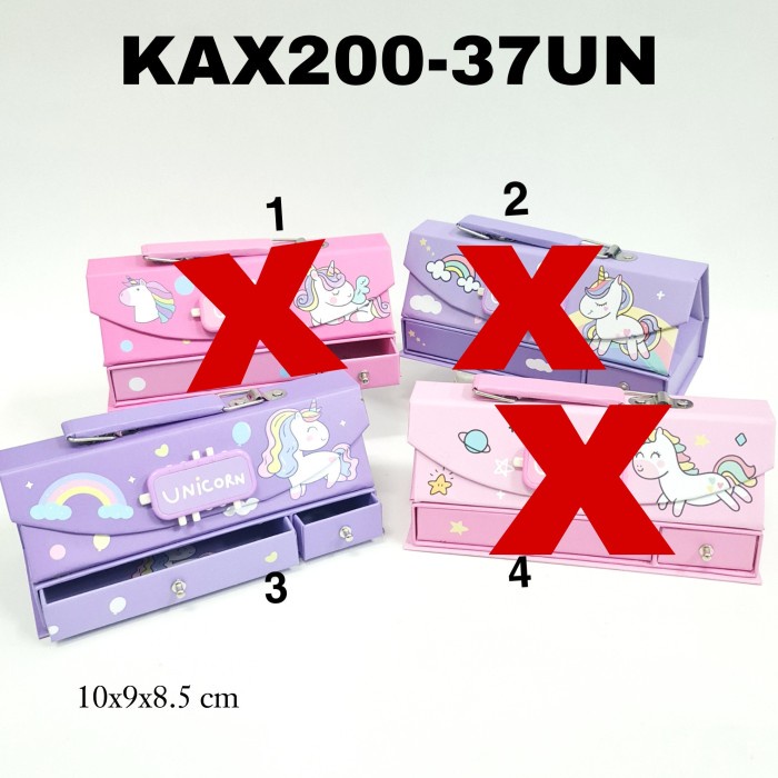 

SOS Kotak Pensil Karton KAX200-37 / Tempat Pensil / Pencil Case