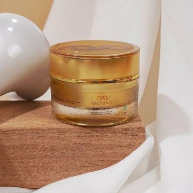 ♤ NIGHT CREAM ANZORA/CREAM MALAM ANZORA/KRIM MALAM DARK SPOT ANZORA/KRIM MALAM ACNE ANZORA ☑