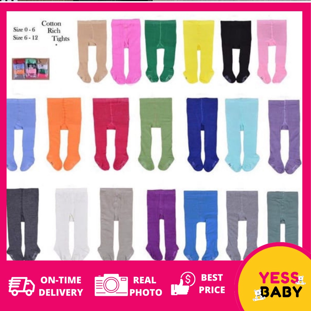 YESSBABY LEGGING RAJUT POLOS Celana Legging Leging Lejing Panjang Buka Polos Rajut &amp; Anak 1 2 3 Tahun Perempuan