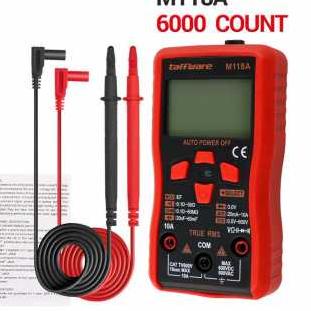 ▼ Digital Multimeter Voltage Tester - M118A ❋