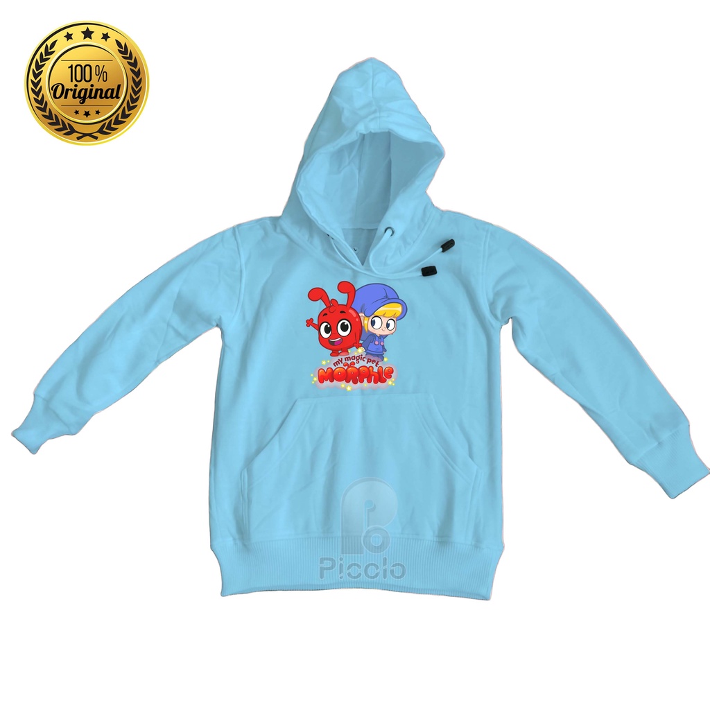 SWEATER HOODIE ANAK MOTIF KARTUN MORPHLE UNISEX