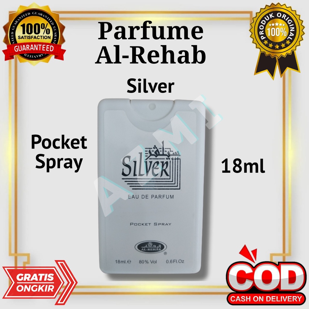 Diskon Parfum Al Rehab POCKET Spray 18ML Asli Arab 100%!!!