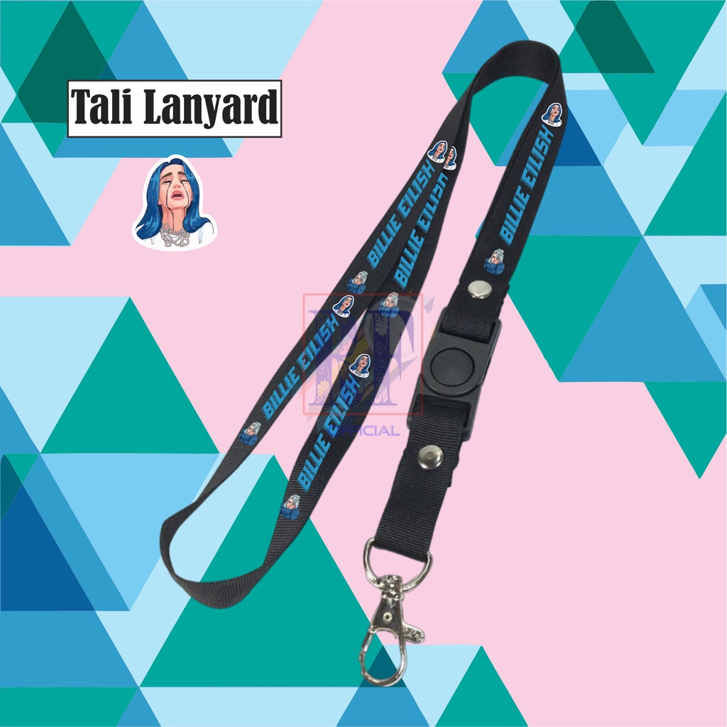 

Tali Lanyard BILLIE EILISH KARTUN distro GANTUNGAN KUNCI/GANTUNGAN ID CARD/GANTUNGAN Best seller COD