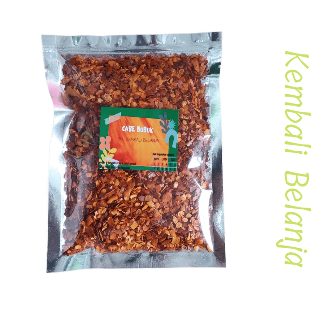 Cabe Bubuk Kasar/ Cabe Flake 250 Gram