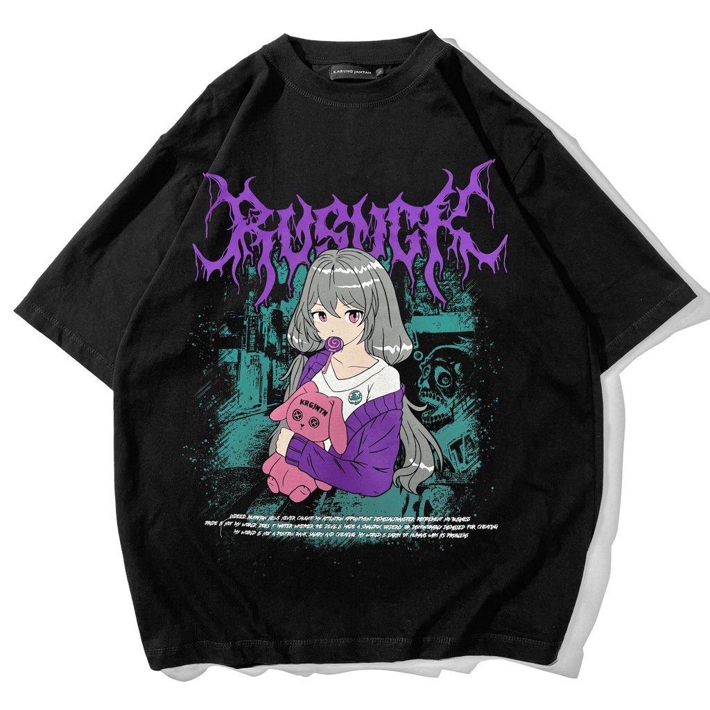 [Oversize] BAJU KAOS OVERSIZE / OVERSIZE T-SHIRT &quot;brutal&quot;