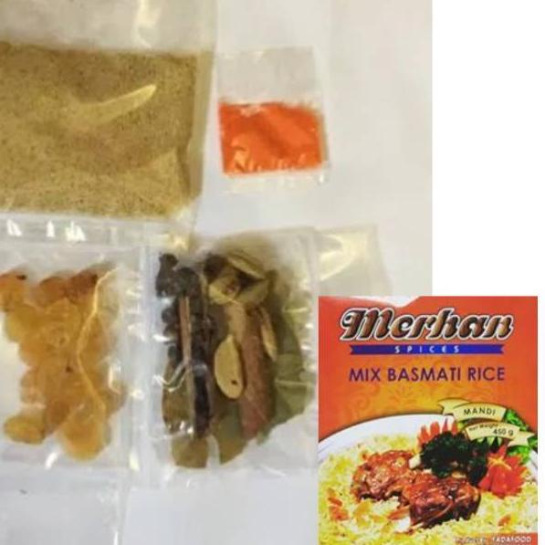 

✪ MERHAN Paket Nasi Mandhi (BERAS BASMATI+BUMBU). Enak & praktis ♪