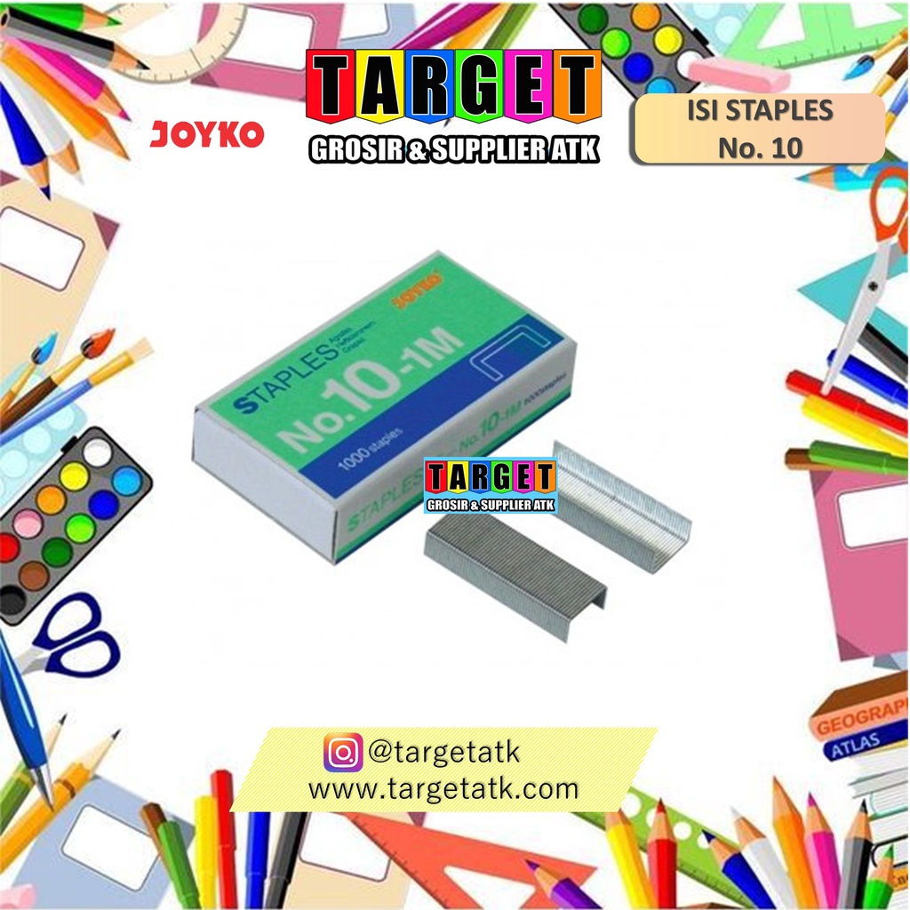 

ISI STAPLES KECIL / STAPLES / ISI STAPLES No.10