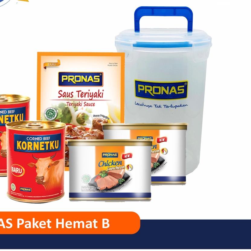 

✥ PRONAS Paket Hemat B Bundling 5 pcs Free Canister ✳