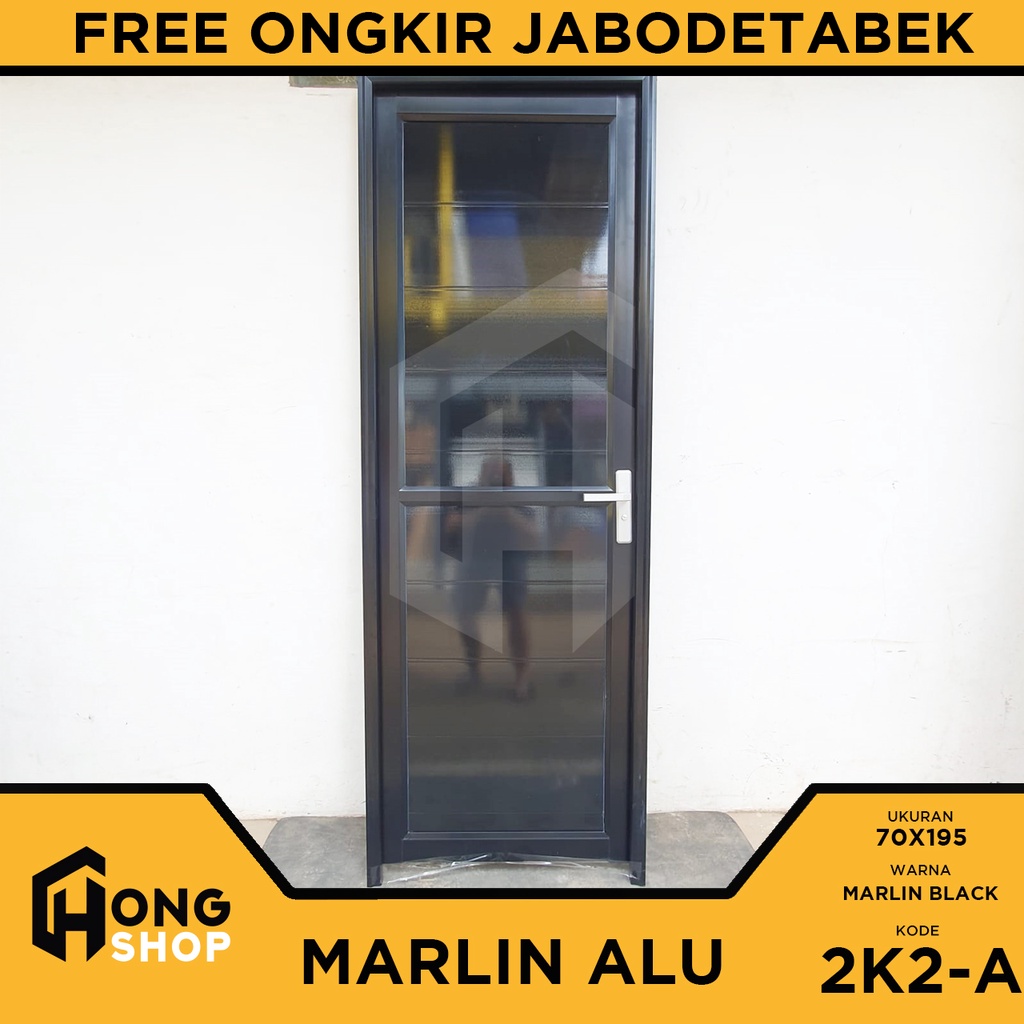 Jual Pintu Aluminium Full Panel Platinum X Marlin Alu Shopee Indonesia