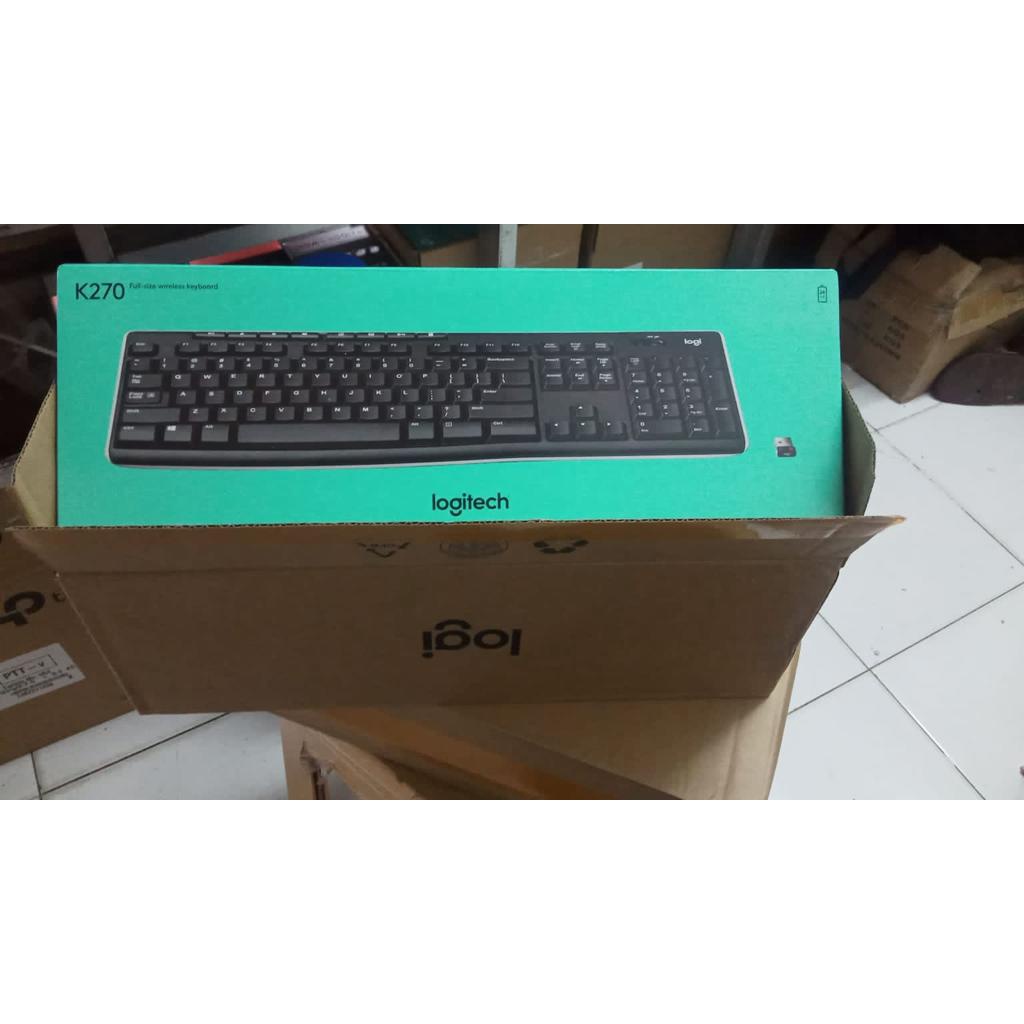 Logitech K270 Keyboard Wireless Full Size