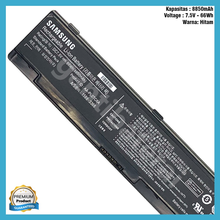 Baterai Laptop SAMSUNG NF208 N310 NC310 NP310 Original