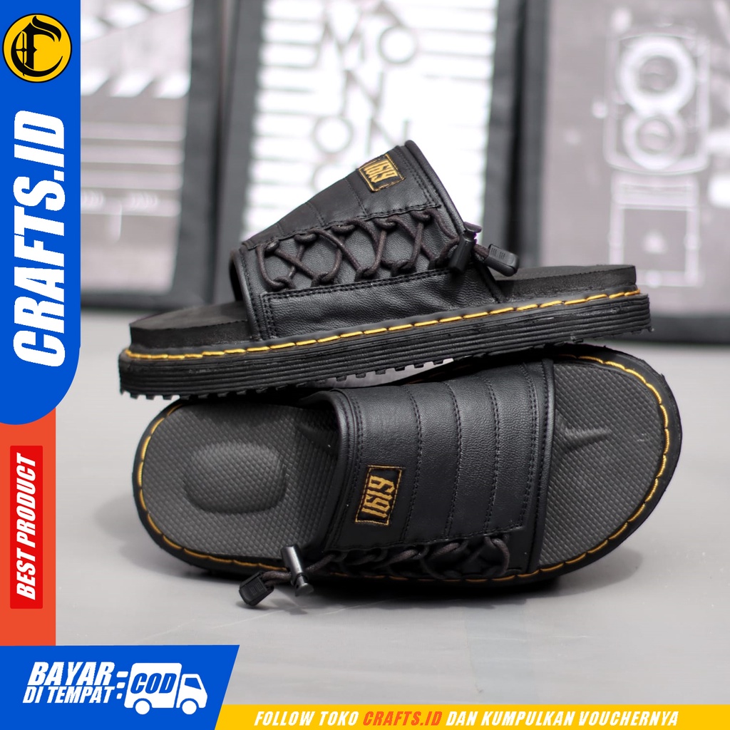 Sendal Slide Pria Sandal Selop Casual Terbaru Crafts Baraka