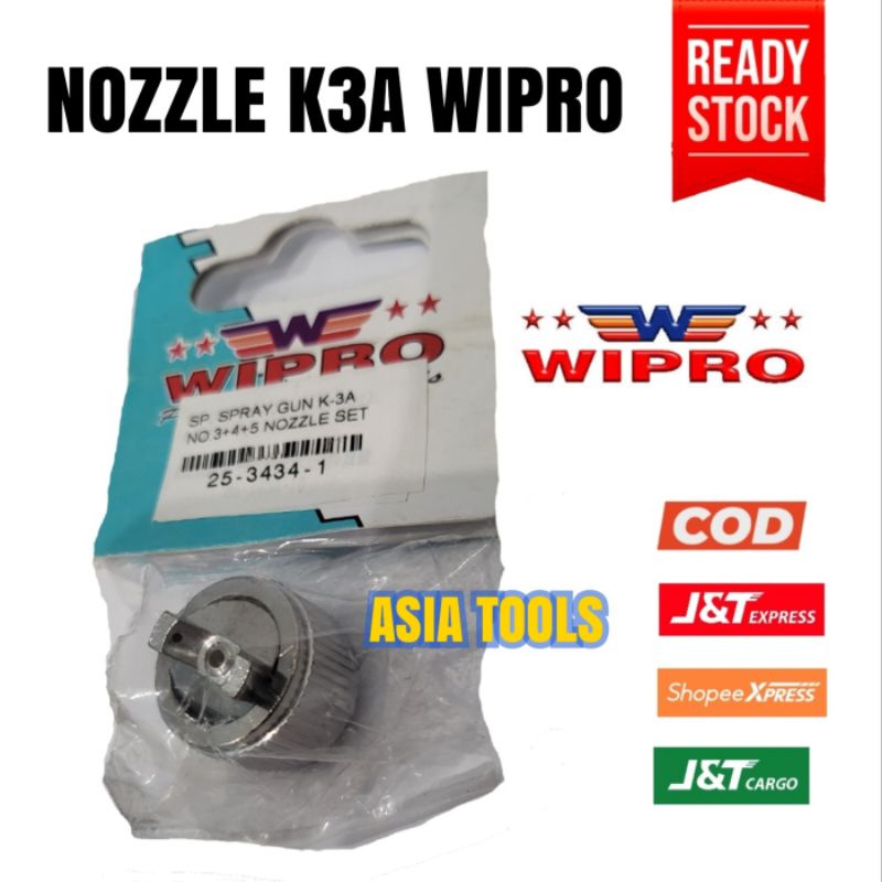 Nozzle Spraygun K3A Wipro / Nosel spet k3a wipro