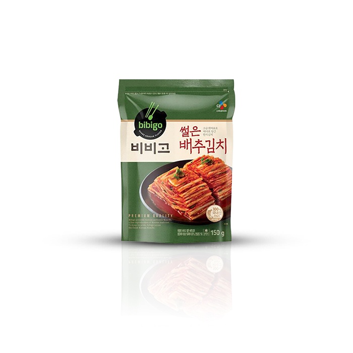 

Cj Bibigo Sliced Kimchi 150gr Fresh Korea Sawi Kimchi