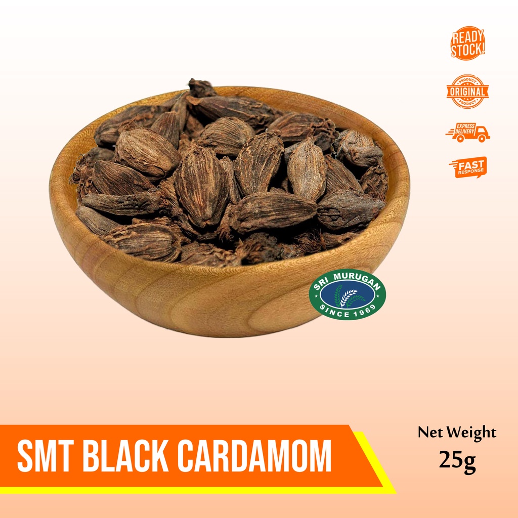 

SMT BLACK CARDAMOM 25 GM