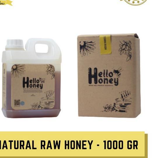 

✿ Hello honey 1kg (Manis) | Murni Asli Natural Raw Honey | Hutan Baduy Khas Uray Original 100% ◙