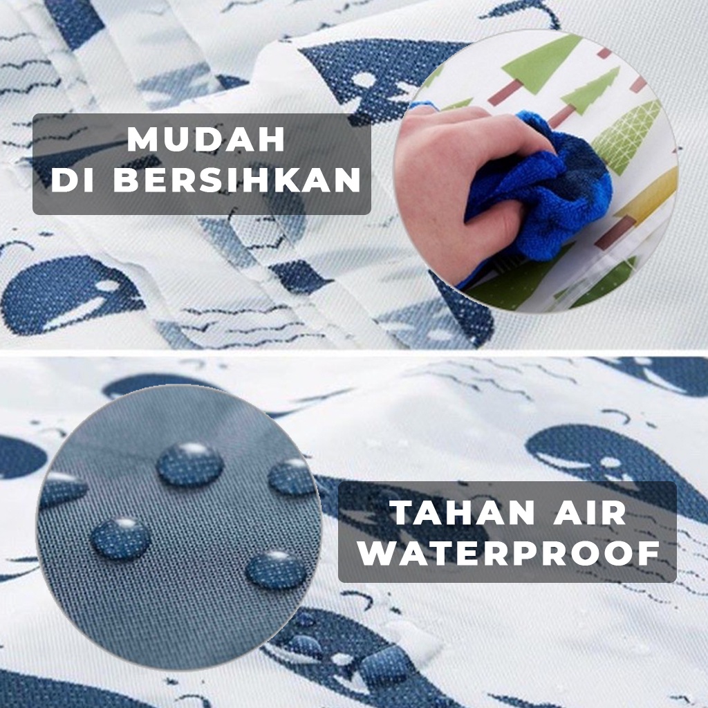 Cover Kulkas Waterproof Kain Taplak Lemari Es Kantong Tempat Simpan Serbaguna Sarung Penutup Atas Kulkas Anti Debu Air Mudah Di Cuci |GROSIRXPRESS