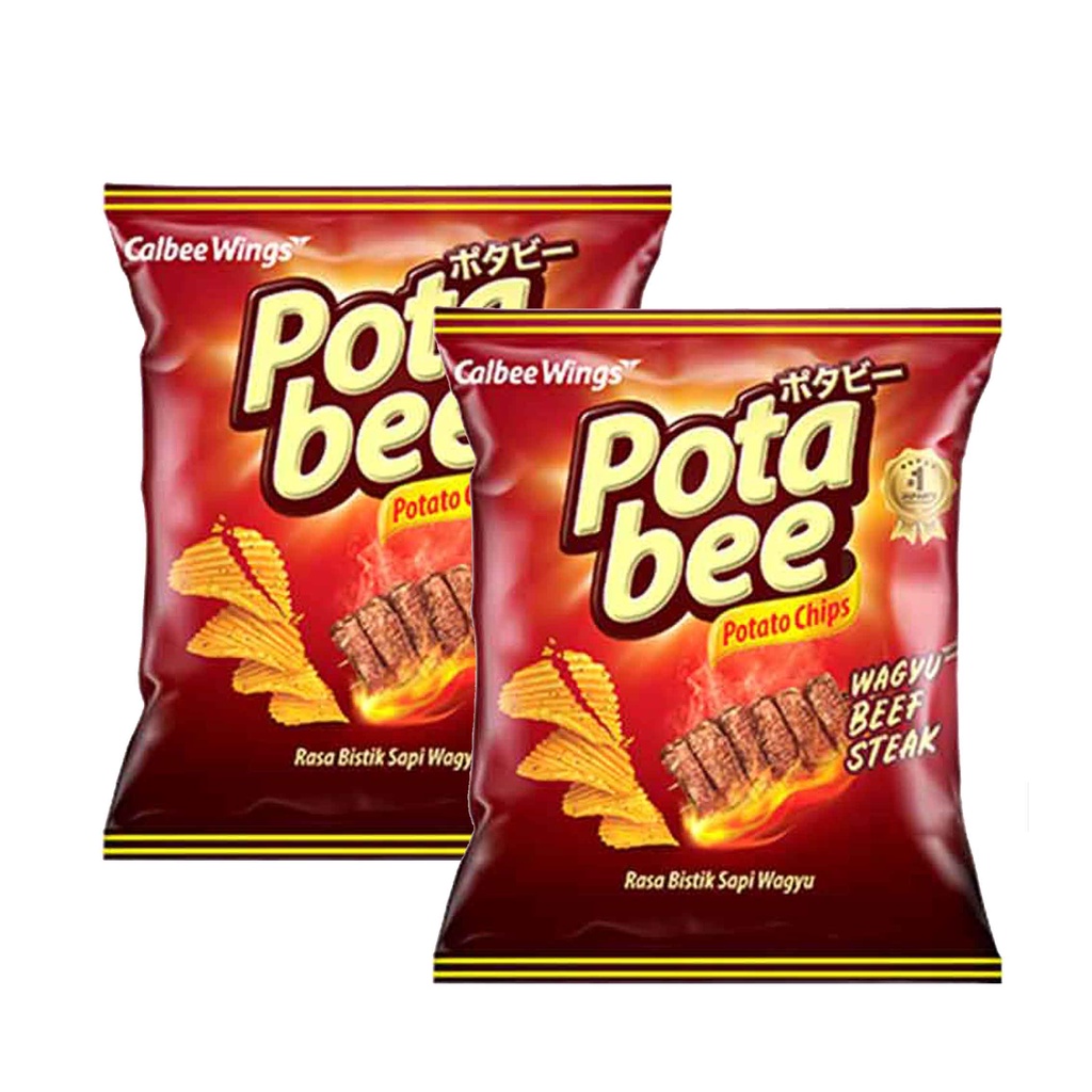 Pota bee / Potato chips / wagyu beef steak / 68g