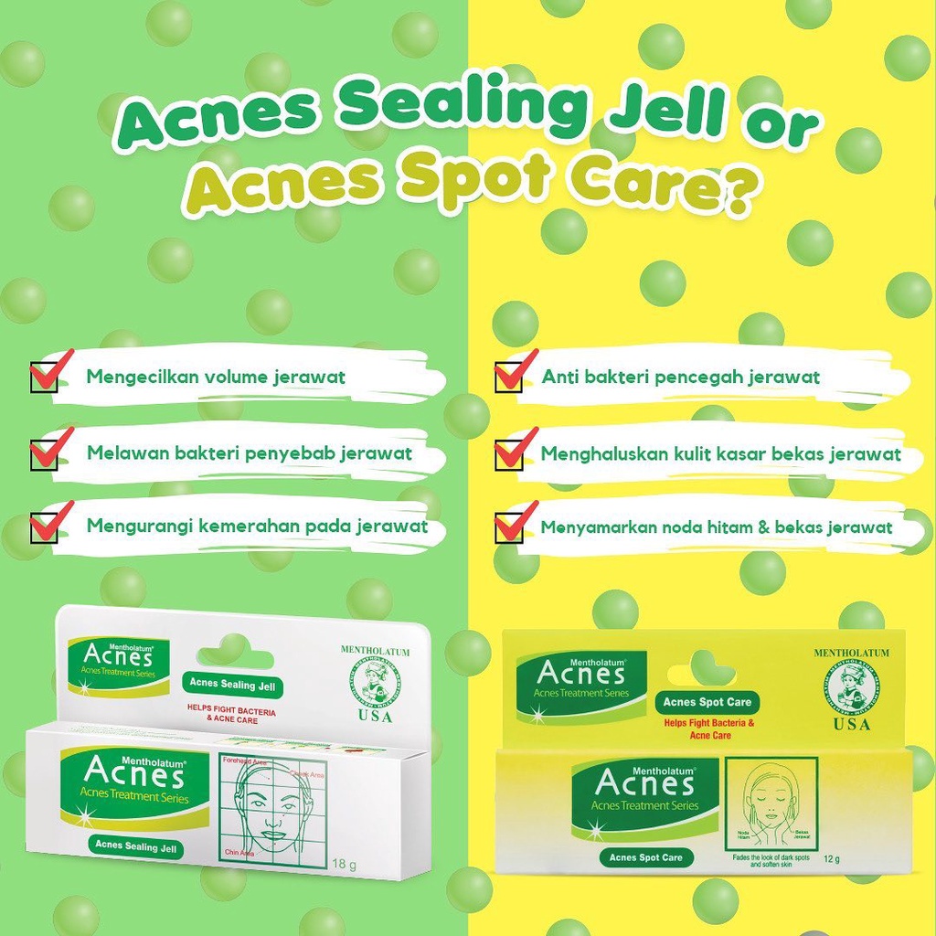 [BESAR] ACNES SEALING JELL / GEL- 18GR