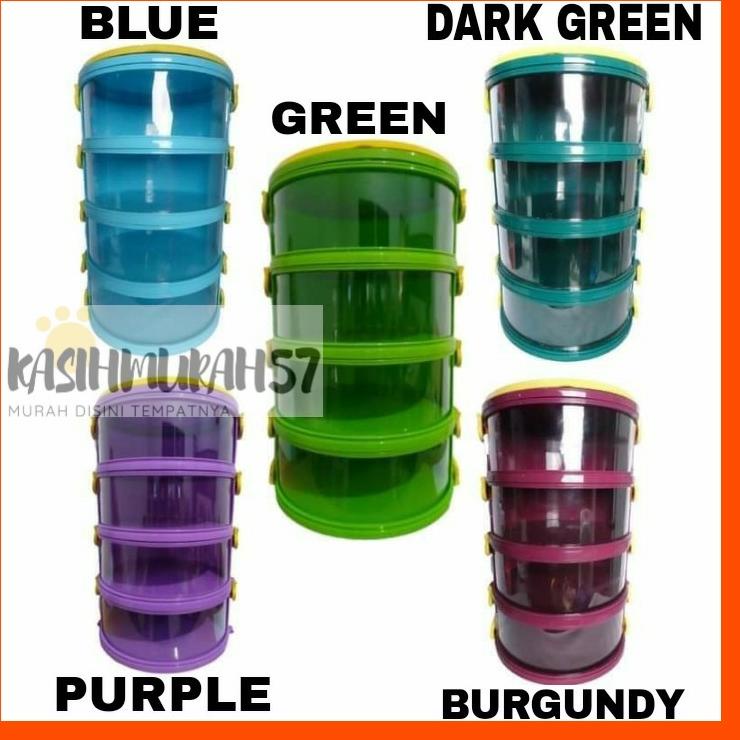 SALE TERBATAS TUDUNG SAJI 4 SUSUN / TUDUNG SAJI SUSUN 4 / TUDUNG SAJI 4 SUSUN WARNA / TUDUNG SAJI 4 