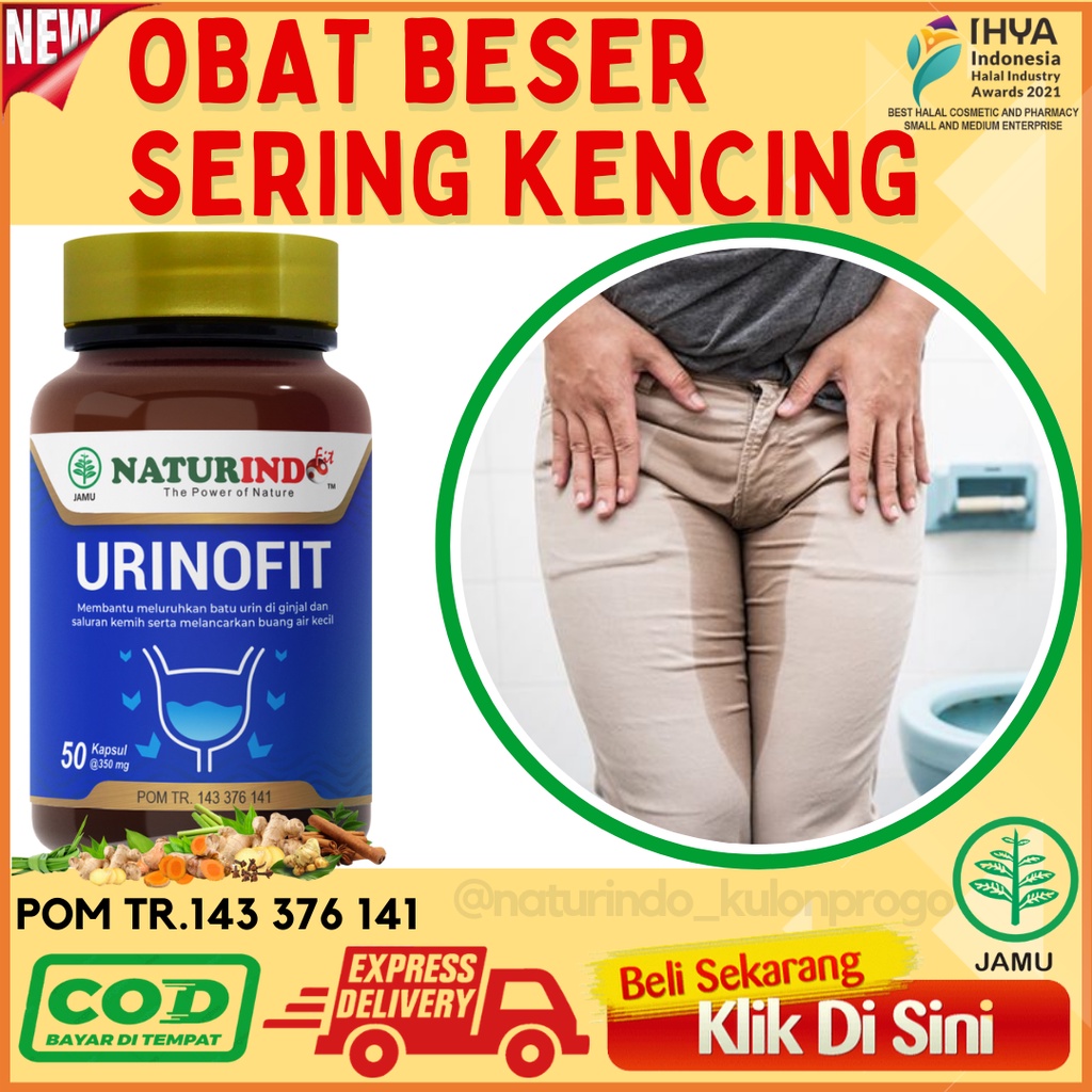 Obat Beser Ngompolan isk sering Buang Air Kecil Pria Wanita Paling Ampuh JAMU HERBAL URINOFIT
