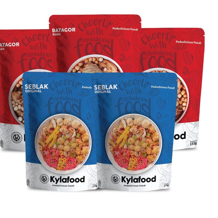 

◘ Kylafood Paket ( 3 Batagor Kuah & 2 Seblak Original ) ➵