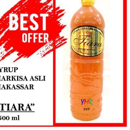 

♧ Sirup Syrup Minuman Buah Markisa TIARA Asli Makassar Berbulir Enak 1500ml 1,5 lt ♝