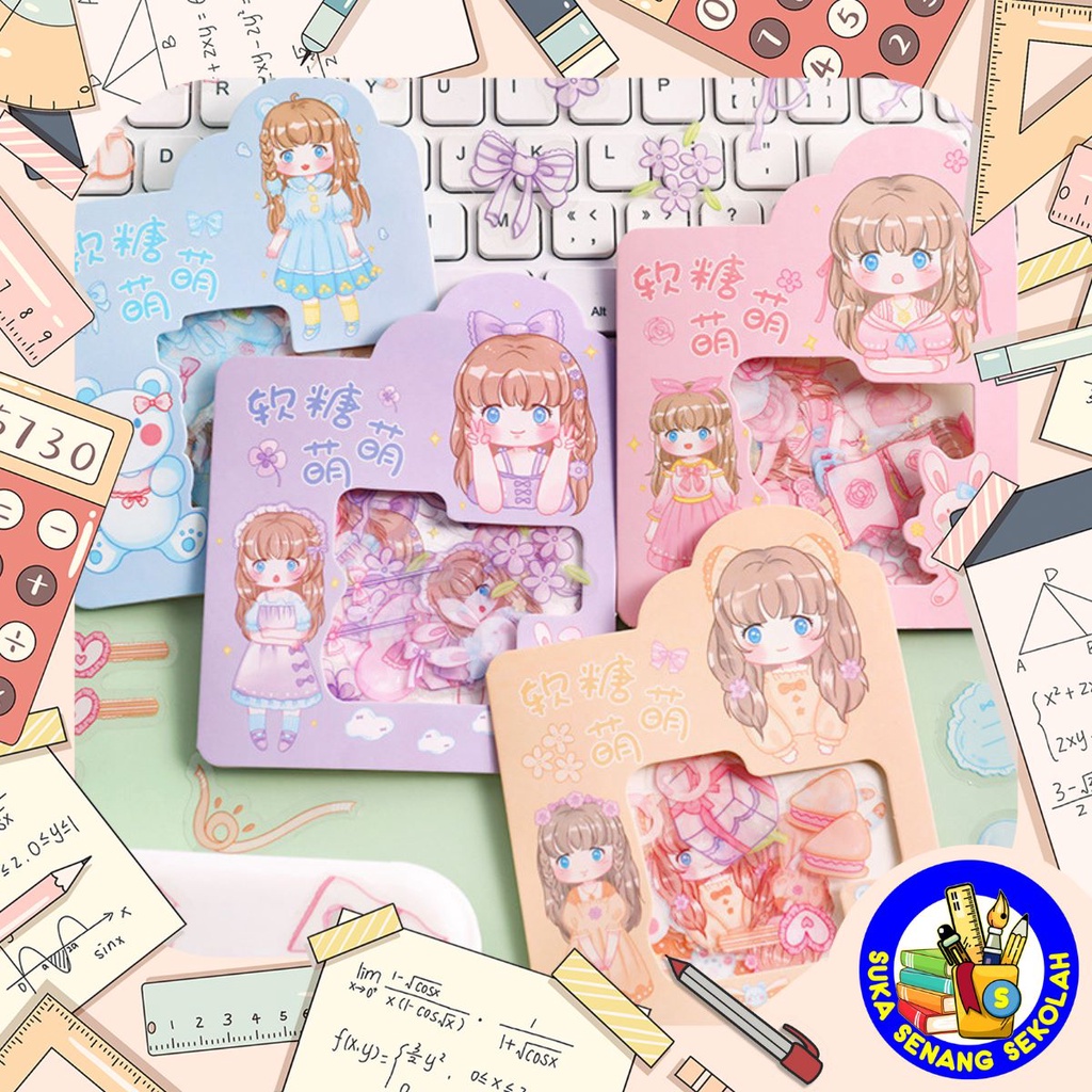 

Sticker Cute Girl Character SS0009