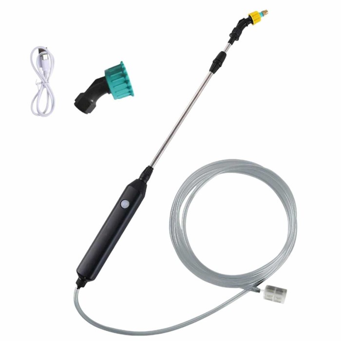 semprotan sprayer Hama tanaman elektrik gendong MX dengan botol 5l