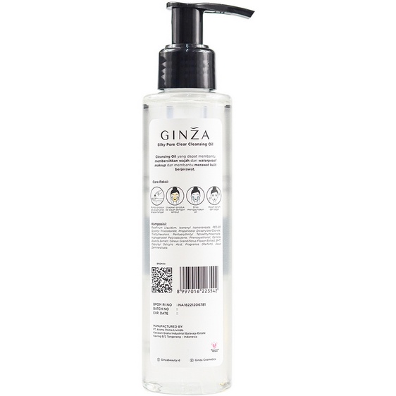 GINZA Silky Pore Clear Cleansing Oil 155ML