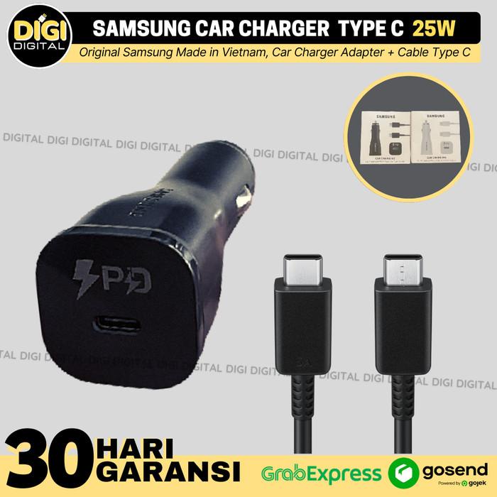Samsung Car Charger Adapter 25W Type C Casan Mobil Original