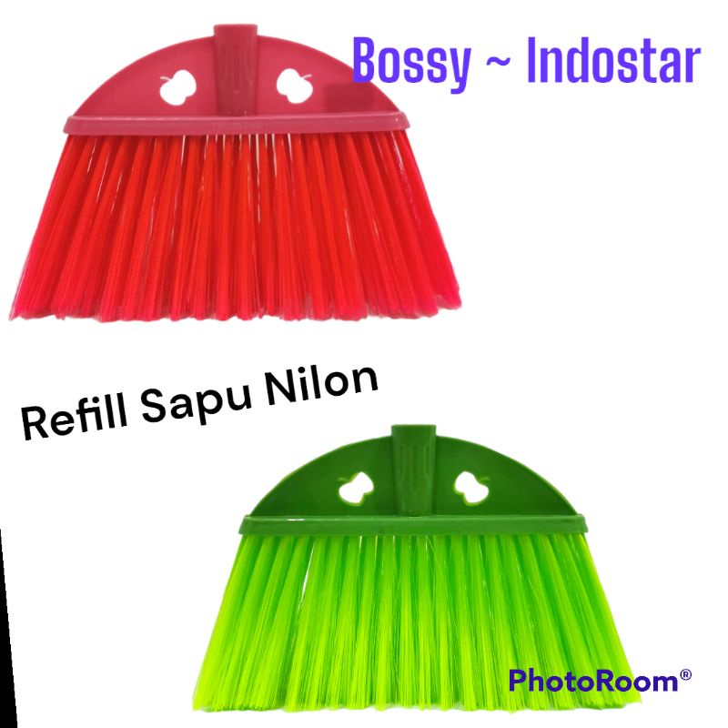 REFILL Sapu lantai indostar / sapu nilon /sapu senar