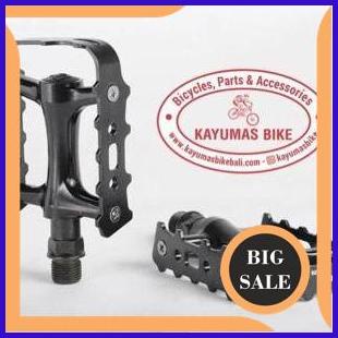 limited stock PEDAL LITEPRO M-258 ULTRA LIGHT ALLOY BLACK FOLDING BIKE SEPEDA LIPAT 1F3BZ3