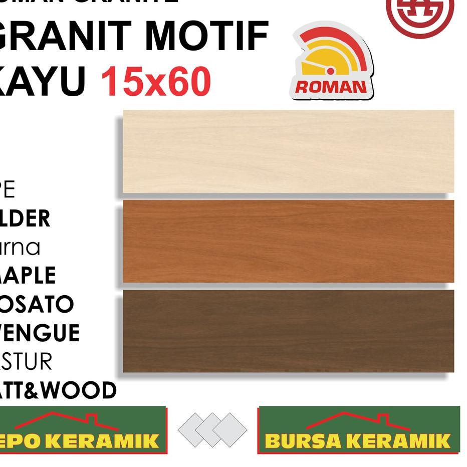 ● Granit Motif Kayu Roman dAlder SERIES 15x60 ۩